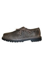 Zapatos tradicionales zapatos de avena 9002 avellana de Fuchs, cuero liso talla 47+48,-60% de descuento.
