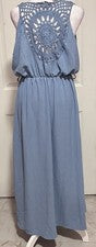 Vestido para mujer talla S/M azul
