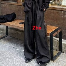 Nuevos Pantalones Informales Estilo Chino Vintage Pierna Ancha Yamamoto Para Hombre