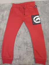 Pantalones de chándal Ecko Unltd de vellón para hombre rojo verdadero jaspeado talla grande nuevos con etiquetas