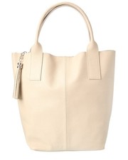 Bolso de mano italiano de cuero para mujer