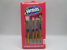 Juego de brochas cosméticas NERDS 4 piezas brochas de maquillaje sabor belleza