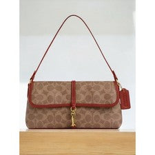 Bolso Coach CP130 Hamptons nuevo con etiquetas en lona exclusiva