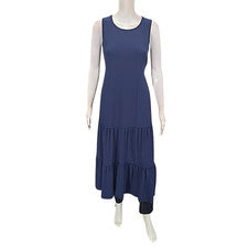 Vestido sin mangas Kate & Mallory para mujer talla pequeña azul marino poliéster spandex