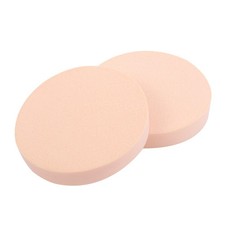 12 esponjas faciales de maquillaje de belleza soplo redondo color de piel soplo seco y húmedo
