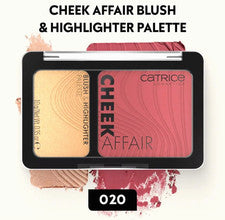 Paleta de rubor e iluminador CATRICE Cheek Affair 020 End of Friendzone - Glow Duo