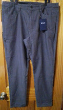 B.Y.L.T. Pantalones de golf premium para hombre talla 38 gris estilo chino nuevos con etiquetas