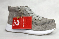 Camiseta Billy Footwear Niños Cabra Alta Gris Extra Ancha Reino Unido 5 UE 38 EE. UU. 6