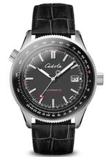 Reloj de cabina CADOLA AVIATEUR CD-1008-01 para hombre negro japonés automático edición limitada
