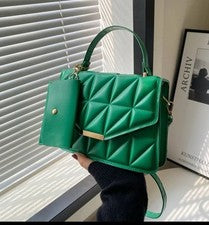 Mujer Mediano Cuero PU Moda Bolsos Conjuntos