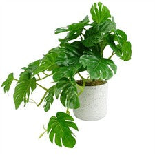 Planta de follaje artificial 30 cm verde imitación realista interior hogar oficina decoración