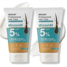 Crema de masaje profesional para el cabello cuero cabelludo crecimiento 5 % cormés 2 piezas cuidado del cabello 100 g