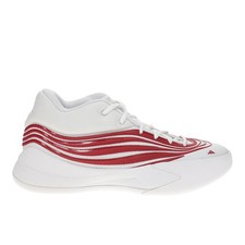 Adidas Dama X Nebraska Cornhuskers Baloncesto Hombres Blanco Tenis Zapato Atlético