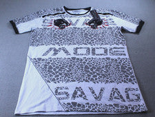 Camiseta Bucheli Para Hombre 4XL Gris Blanco Negro Pantera Elastizada Atlética Estilo Italiano