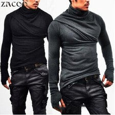Camiseta De Manga Larga Con Guantes Elegante Para Hombre Moda Elegante Invierno
