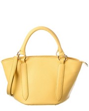 Bolso de mano italiano de cuero con asa superior para mujer