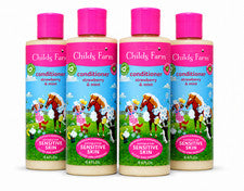 Paquete de 4 acondicionadores hidratantes para el cuidado del cabello unisex Strawberry & Mint 8,4 fl oz