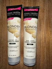 Sistema de reparación acondicionador rubio John Frieda Step 3 10 fl oz - paquete de 2