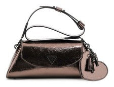 Bolso de hombro GUESS Bolena Flap bolso peltre antracita nuevo