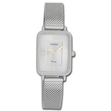 Oozoo Unisex Armbanduhr OOZOO Vintage Series Analog Metall grau UOC20383