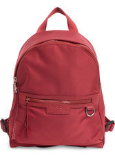 Mochila Longchamp Le Pliage Neo pequeña de nailon ~NIP~ roja