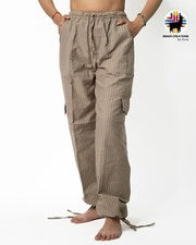 Pantalones boho de algodón. Pantalones estilo hippie.