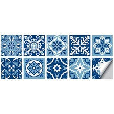 10 piezas calcomanías adhesivas para azulejos de baño decorativas para el hogar pared cocina