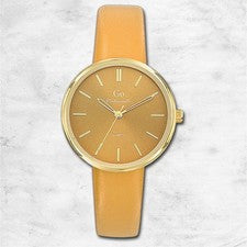 Girl Only Go Reloj de Pulsera Mujer Cuarzo Cuero Naranja De