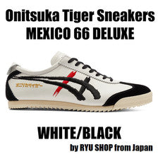 Zapatilla deportiva Onitsuka Tiger MEXICO 66 DELUXE 1181A119.100 BLANCA/NEGRA
