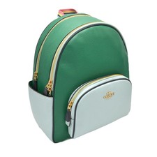 Coach Mujer Cancha Mochila Cartera Bolso para Libros Viaje Bloques de Colores Logo Correas Nuevo