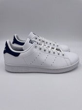 Zapatos para mujer Adidas Stan Smith blancos/azul marino