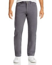 Pantalones chinos ajustados elásticos The Men's Store - talla 34 X 30 - gris pavimento