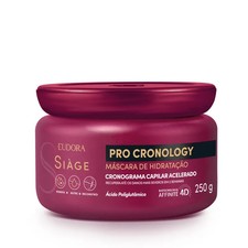 Mascarilla capilar reparadora brasileña Siàge Pro Cronology 250 g - Eudora recuperación profunda y
