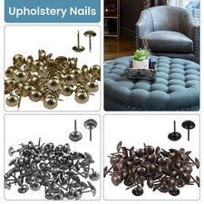 Tachuelas de tapicería duraderas clavos cabeza de 9 mm para muebles decoración del hogar 10-1000 piezas