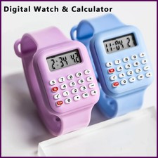 Calculadora Creativa Reloj Dibujos Animados LED Digital Niños Reloj Moda Deportes