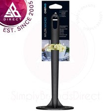 Chef Aid Nylon Masher Utensilio de Cocina e Ideal para Usar con Antiadherente│Negro