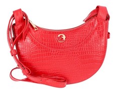 Bandolera Time and Tru Olivia para mujer, rojo fiesta brillante nueva con etiquetas