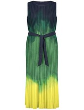 Samoon Plisseekleid Gr. 52 140€ Damenkleid Kleid Freizeitkleid Sommerkleid Maxi