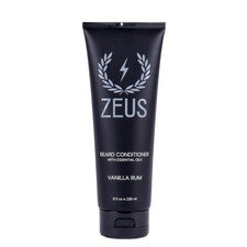 Ron de vainilla acondicionador de barba Zeus 8 fl oz suaviza los calmantes naturales