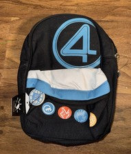 Fantástico Cuatro Iconos Pequeño Bolso Bandolera Brilla en la Oscuridad NUEVO Con Etiquetas