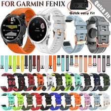 Correa de ajuste rápido para Garmin Fenix 8 43 mm / 7S 6S Pro 5S Plus correa de reloj de silicona