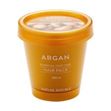 NATURE REPUBLIC Argán Essential Cuidado Profundo Paquete de Cabello 200 ml / 470 ml