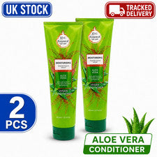 XHC Acondicionador Aloe Vera Paquete de 2 Vegano Hidratante Cuidado del Cabello 300 ml