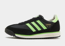 Adidas Originales SL 72 RS Negro/Verde Entrenadores-TODAS LAS TALLAS Tenis-JR8777