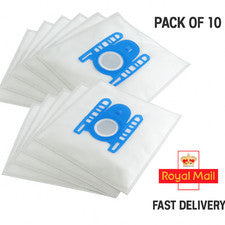 10 bolsas de polvo para aspiradora Siemens Bosch serie BGBS2BA1GB con bolsas