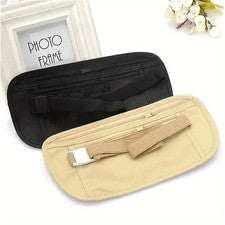 Cinturón de Dinero Viaje Secreto Oculto Discreto Riñonera Cintura Cartera Bolsa Unisex