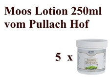 5 x Moos Lotion 250ml vom Pullach Hof