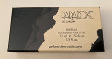 Perfume vintage Paradoxe De Cardin Pierre Cardin perfume Pour Le Sac 0,25 oz.