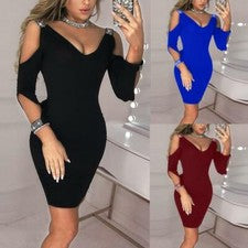Vestidos De Fiesta Cortos De Moda Vestido De Mujer Casual Elegante Noche