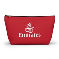 Bolsa de accesorios Emirates con fondo en T